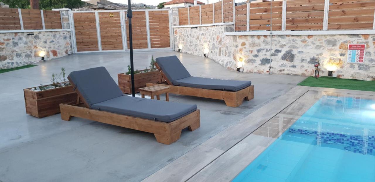 Double Bee Villa With Private Pool Agios Konstantinos  Ngoại thất bức ảnh