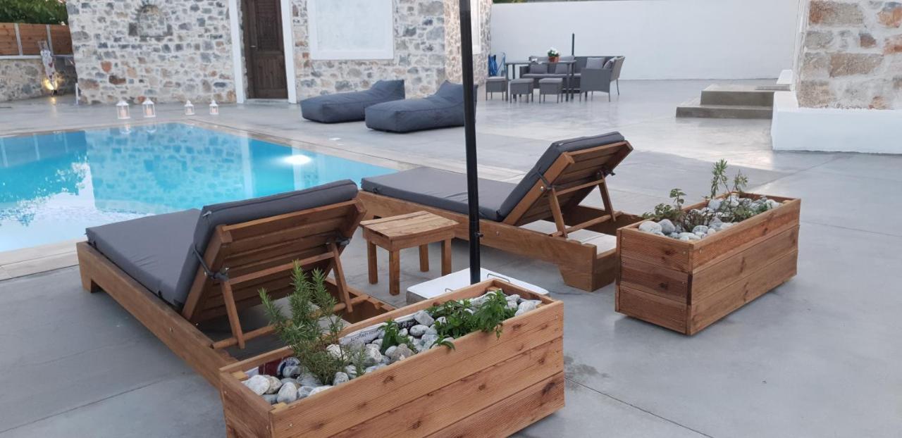 Double Bee Villa With Private Pool Agios Konstantinos  Ngoại thất bức ảnh